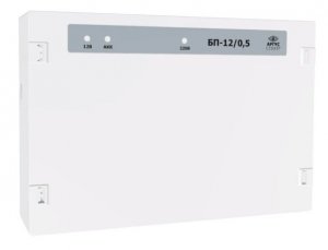 БП-12/0,5 (с аккум.)         Блок питания резервированный