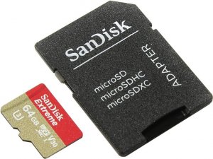 SDSQXAF-064G-GN6MA         Карта памяти microSDXC, 64 ГБ, Class 10
