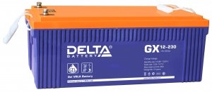 Delta GX 12-230         Аккумулятор герметичный свинцово-кислотный