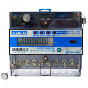 BOLID-Топаз-303-10(100)         Электросчетчик многотарифный