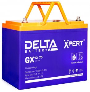 Delta GX 12-75         Аккумулятор герметичный свинцово-кислотный