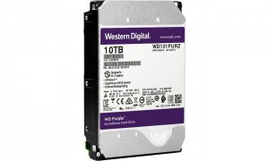 HDD 10000 GB (10 TB) SATA-III Purple (WD101PURZ)         Жесткий диск (HDD) для видеонаблюдения